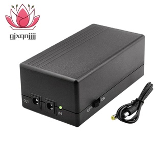 พาวเวอร์ซัพพลายฉุกเฉิน 12V 2A UPS แบตเตอรี่สํารอง 12000MAh สําหรับกล้องวงจรปิด และเราเตอร์ WiFi