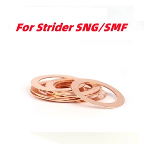 ปะเก็นแหวนรองทองแดง สําหรับมีดพับ Strider SNG SMF DIY 2 ชิ้น และอุปกรณ์เสริม