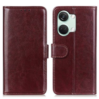 เคสหนัง PU แบบนิ่ม พร้อมช่องใส่บัตร กันแตก สําหรับ OnePlus Ace 2V Nord 3 Ace2V Nord3