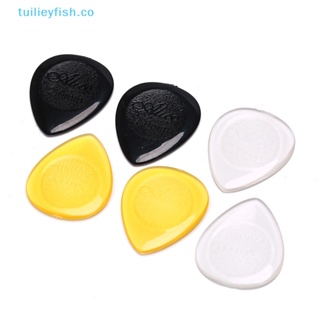 Tuilieyfish ปิ๊กกีตาร์อะคูสติกไฟฟ้า เบส ทนทาน 6 ชิ้น