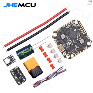 Ctoy JHEMCU GHF411AIO-BMI 40A F411 ตัวควบคุมการบิน BMI270 W/5V 10V BEC ในตัว 40A BLHELI_S 2-6S 4 in 1 ESC 25.5X25.5 มม.