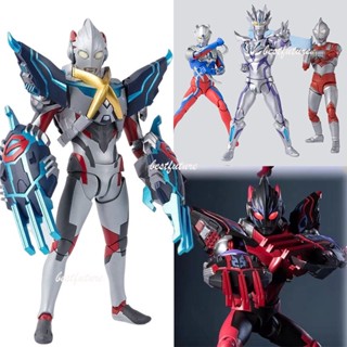 Shf ฟิกเกอร์ตุ๊กตา อนิเมะ Ultraman Jack Zero X Darkness SHF สําหรับตกแต่งบ้าน