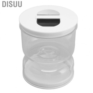 Disuu HD Pickle Jar With Strainer Flip Upside Down Storage Container