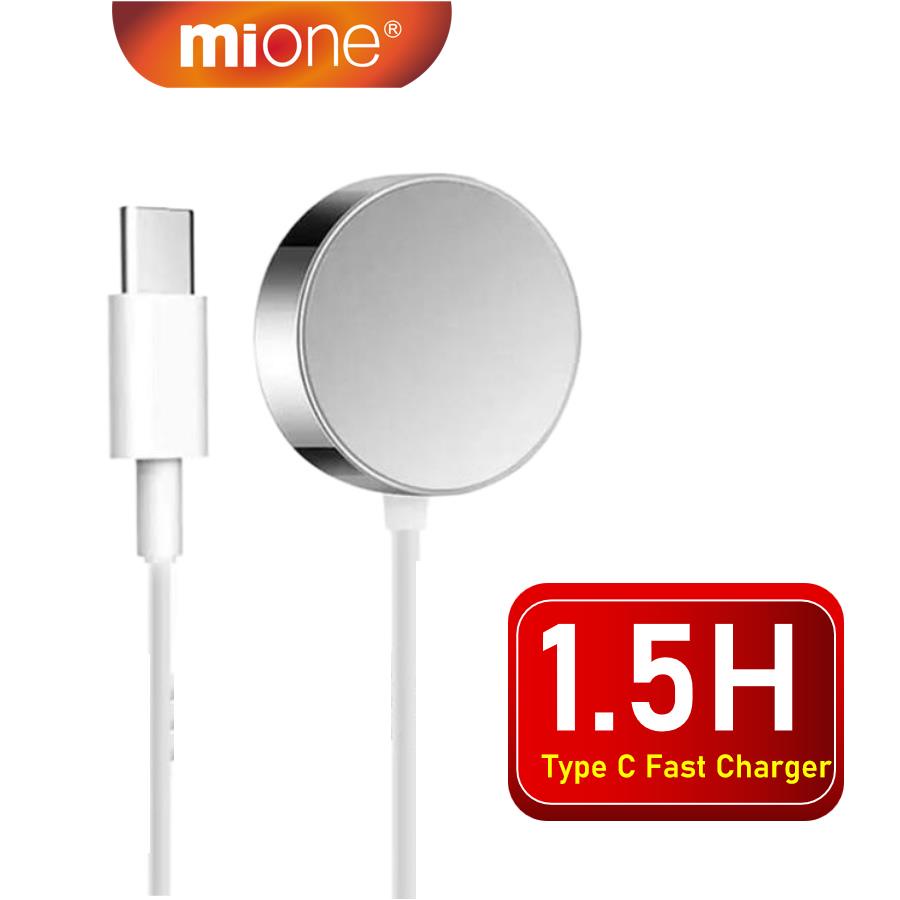 Mione สายชาร์จนาฬิกาข้อมือไร้สาย Type C แบบแม่เหล็ก ชาร์จเร็ว สําหรับ Samsung Galaxy Watch 5 Pro AP 