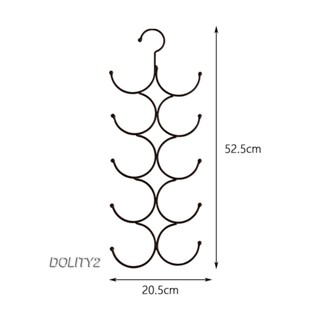 [Dolity2] ที่แขวนผ้าพันคอ ผ้าคลุมไหล่ กันลื่น สําหรับห้องน้ํา ห้องนอน