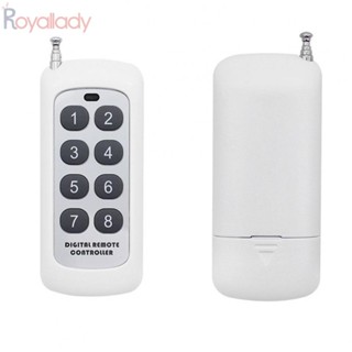 #ROYALLADY#Remote ปุ่มควบคุม 433mMHz 1527 8 ปุ่ม 92 มม. X 41 มม. X 12 มม. สําหรับประตูโรงรถ