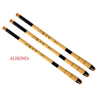 ALISOND1 คันเบ็ดตกปลา คาร์บอนไฟเบอร์ น้ําหนักเบาพิเศษ