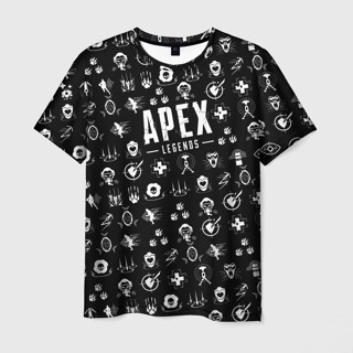 เสื้อยืด พิมพ์ลาย "APEX LEGENDS" 3 มิติ สําหรับผู้ชาย