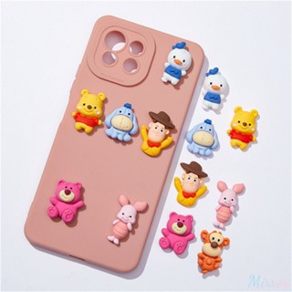 สติ๊กเกอร์ 3 มิติ Jibbitz Diy Charm ตัวการ์ตูนน่ารัก DIY ตกแต่งรองเท้า DIY เคสโทรศัพท์ อุปกรณ์เสริม DIY ตกแต่ง M