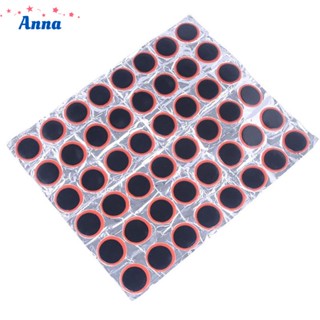 【Anna】Tire Patch 48pcs Set Round 29mm Wheel Puncture Inner Tube Bicycle bike