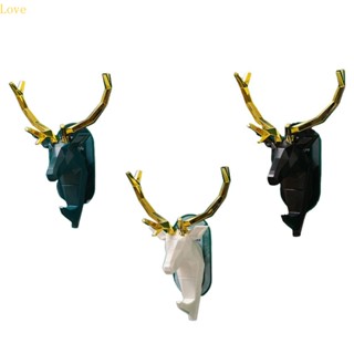 Love Deer ตะขอแขวนผ้าขนหนู รองเท้า แบบติดผนัง อเนกประสงค์