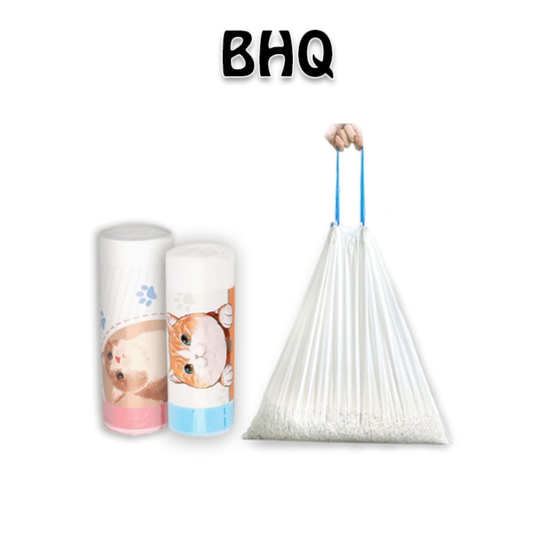 BHQ ถุงเก็บทรายแมว ห้องน้ำแมว ทรายไม่เลอะติดก้นถาด