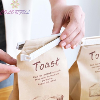 【COLORFUL】Food Bag High Quality Mixed Sizes Sealing Pegs Snap Closure Storage Clips