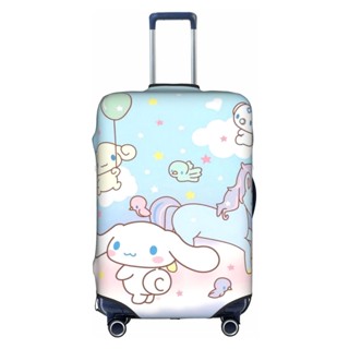 ผ้าคลุมกระเป๋าเดินทาง ลาย Sanrio Cinnamoroll ล้างทําความสะอาดได้ สําหรับกระเป๋าเดินทาง 18-32 นิ้ว NWZ3