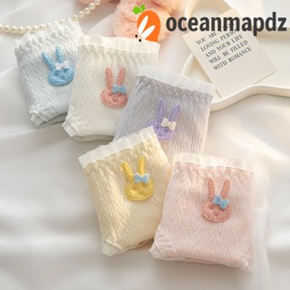 Oceanmapdz กางเกงชั้นใน ผ้าฝ้าย แต่งลูกไม้ ระบายอากาศ ยกสะโพก สําหรับผู้หญิง