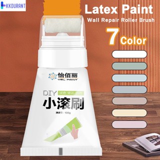 Ainting Supplies &amp; Wall Treatments Small Roller Brush Graffiti Cover Wall Renovation Color Change สีน้ำยาง KDURANT