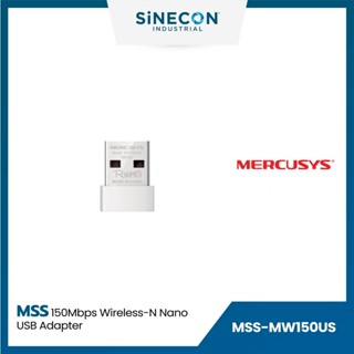 Mercusys เมอร์คิวซิส รุ่น MW150US ยูเอสบีไวไฟ 150Mbps Wireless-N Nano USB Adapter