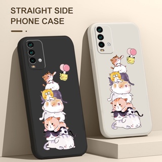 เคสซิลิโคนนิ่ม ลายการ์ตูนสัตว์ทะเล B1K736L สําหรับ Redmi 9A 9T 9C NFC 10A 9 10 2021 2022 6 6A 8 8A Pro Poco M3 K20 Pro K30 K30i K40 Pro