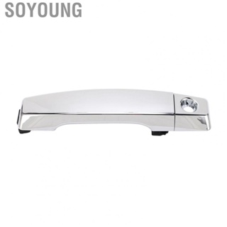 Soyoung Door Outer Handle  Crack Chrome Plating Easy Installation 80647ZC00A Rustproof Stylish for Titan PRO-4X