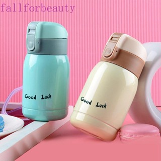 FALLFORBEAUTY กระติกน้ําร้อน สเตนเลส ลายการ์ตูน ขนาดเล็ก 200 มล. สําหรับเด็ก