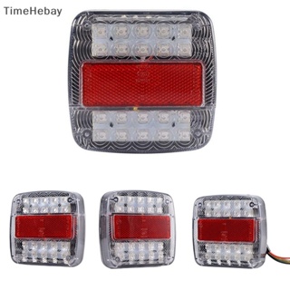 Timehebay ไฟท้าย LED 20 ดวง กันน้ํา สําหรับติดท้ายรถบรรทุก รถพ่วง 1 ชิ้น