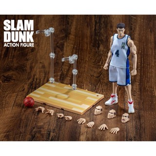 พร้อมส่ง ส่งฟรี ฟิกเกอร์โมเดล Dasheng Slam Dunk Lingnan Team Fish Living Pure Action