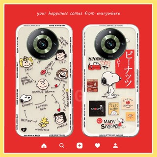 ใหม่ เคสโทรศัพท์มือถือแบบนิ่ม ใส กันกระแทก ลายการ์ตูนสนูปปี้น่ารัก แฟชั่น สําหรับ Realme11 Realme 11 Pro 11 Pro+ 2023 Realme11ProPlus