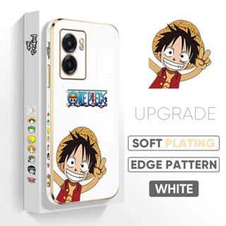 เคสโทรศัพท์มือถือ TPU แบบนิ่ม ลายการ์ตูนลูฟี่ สําหรับ Realme Narzo 20 30A 50 Pro 50A Prime GT Neo3 GT2 Pro GT