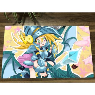 Yugioh Playmat Toon Dark Magician Girl TCG CCG แผ่นรองเมาส์ สําหรับเล่นเกม