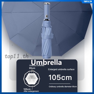 Floding Umbrella Small Pocket Flashlight Fully Automatic Three-fold Led Umbrella Adult 7 Colors Sunny And Rainy Dual-use Sun Protection Umbrella Outdoor Femele Men (top11.th.)