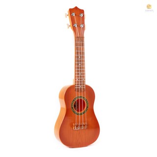 Tosw) เครื่องดนตรี กีตาร์ไม้เทียม UKulele 4 สาย 21 นิ้ว แบบพกพา สําหรับเด็ก