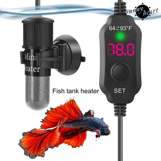 Sty เครื่องทําความร้อนดิจิทัล USB 5V ควบคุมอุณหภูมิ นิกเกิล โครเมียม สําหรับตู้ปลา