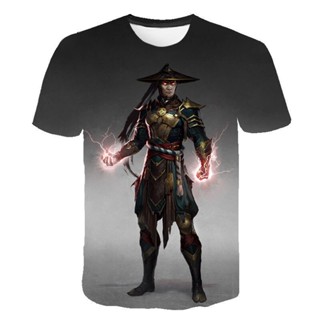 เสื้อยืด พิมพ์ลาย Mortal Kombat Streetwear สไตล์ฮาราจูกุ