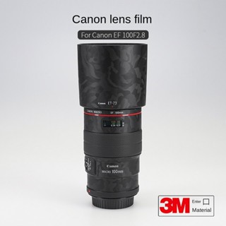 สติกเกอร์ป้องกันเลนส์กล้อง ระยะไกล 3 เมตร สําหรับ Canon EF 100 มม. f/2.8 100 100