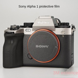 ฟิล์มสติกเกอร์คาร์บอนไฟเบอร์ ป้องกันกล้อง สําหรับ SONY A1 SONY α1 3M