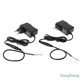 Bang อะแดปเตอร์แปลงแบตเตอรี่ AA AAA 5 5 มม. X2 1 มม. AC 100-240V เป็น DC 3V 1A EU US P 2 ชิ้น