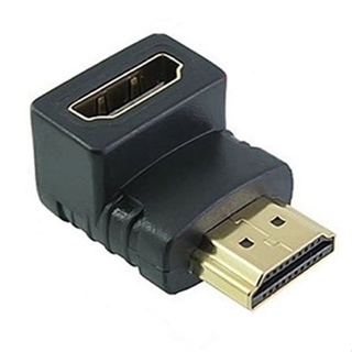 Rich2.br V14 อะแดปเตอร์ HDMI มุมขวา 90 องศา ตัวผู้ เป็นตัวเมีย สําหรับทีวี 1080P 3D LCD HDTV