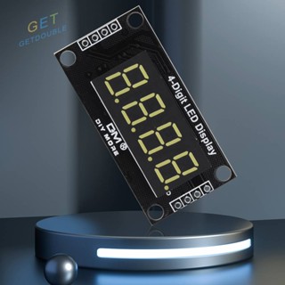 [Getdouble.th] Tm1637 โมดูลนาฬิกาดิจิทัล LED เรืองแสง 7 ส่วน 0.36 นิ้ว [Getdouble.th]