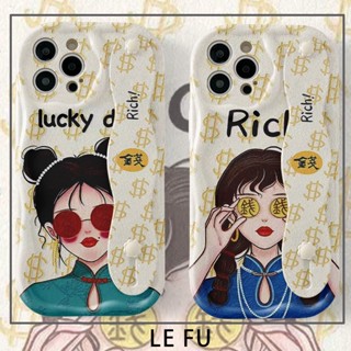 Fu Granny เคสโทรศัพท์มือถือ ยางนิ่ม กันกระแทก พร้อมสายรัดข้อมือ สําหรับ Huawei MATE50 40 30PRO P60 50 nova11 10