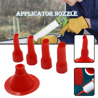 Dharma New Plastic Sealant Glass Glue Caulking Nozzle Home Construction Glue Tip Mouth