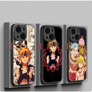 เคสโทรศัพท์มือถือแบบนิ่ม ลายอะนิเมะ seven deadly sins meliodas 4AS สําหรับ iPhone SE SE2 SE3 7 8 Plus XR XS Max 11 Pro Max