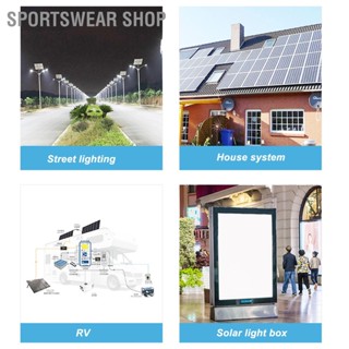 Sportswear Shop  MPPT Solar Charge Controller ตัวควบคุมแผง WiFi การระบุอัตโนมัติ 12 24 36 48V