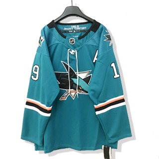 เสื้อกีฬาแขนยาว ลาย Nhl Hockey Jersey Jersey สไตล์ฮิปฮอป พลัสไซซ์ สําหรับผู้ชาย