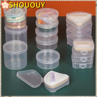 SHOUOUY กล่องเก็บเครื่องประดับ เครื่องสําอาง กันฝุ่น รูปไข่