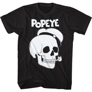 sdgSailor Skull Popeye T-Shirt เสื้อแฟชั่นผญ2022 อื่นๆ เสื้อเด็กหญิง เสื้อวินเทจผญ S-5XL