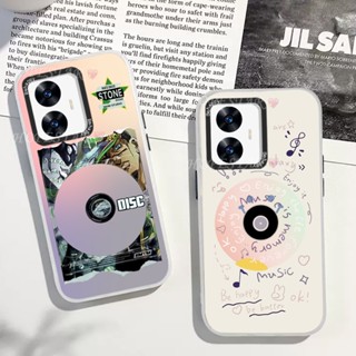 เคสโทรศัพท์มือถือแบบแข็ง ไล่โทนสี หลากสี สําหรับ Realme C53 C55 10 C35 C33 C31 C30 C30S C21Y C25Y C15 C12 C25 C25S C20A C11 9i 5i 6i C3 C2 8i 5G Pro A1K Narzo 50A 50iPrime Narzo 50A