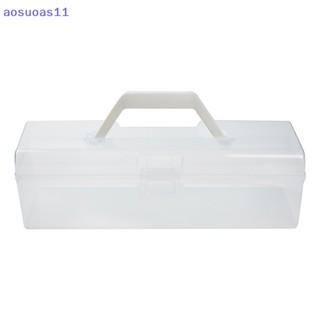 Aosuoas กล่องเก็บแปรงพู่กัน แบบพกพา