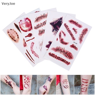 [VeryJoe] อุปกรณ์สักชั่วคราว ลายฮาโลวีน 5 ชิ้น