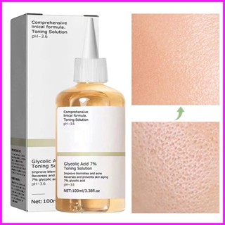 Glycolic Acid Toning โทนเนอร์ขัดผิวหน้า กรดไกลโคลิก 7 100 มล. 240 มล. สําหรับฝ้า