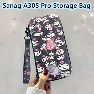 【คุณภาพสูง】กระเป๋าเก็บหูฟัง แบบพกพา ลายการ์ตูนปิกาจู สําหรับ Sanag A30S Pro Sanag A30S Pro